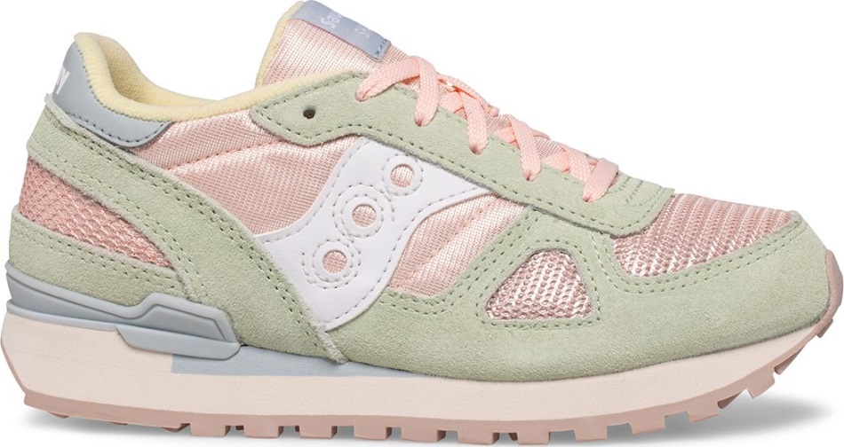 Sneaker Original Pentru Copil Mare Verde-roz-pastel Saucony