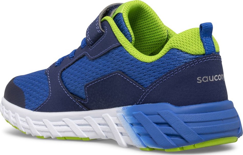 Adidași Pentru Copii Mari Wind 2.0 A/c Saucony Albastru-verde