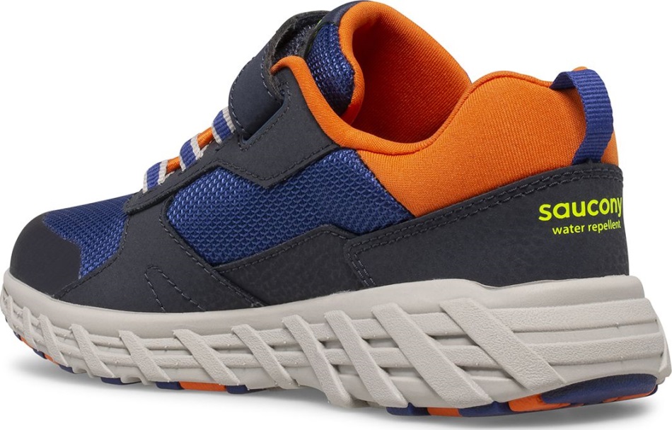 Pantofi Sport Pentru Copii Mari 2.0 A/c Bleumarin-gri-portocaliu Saucony