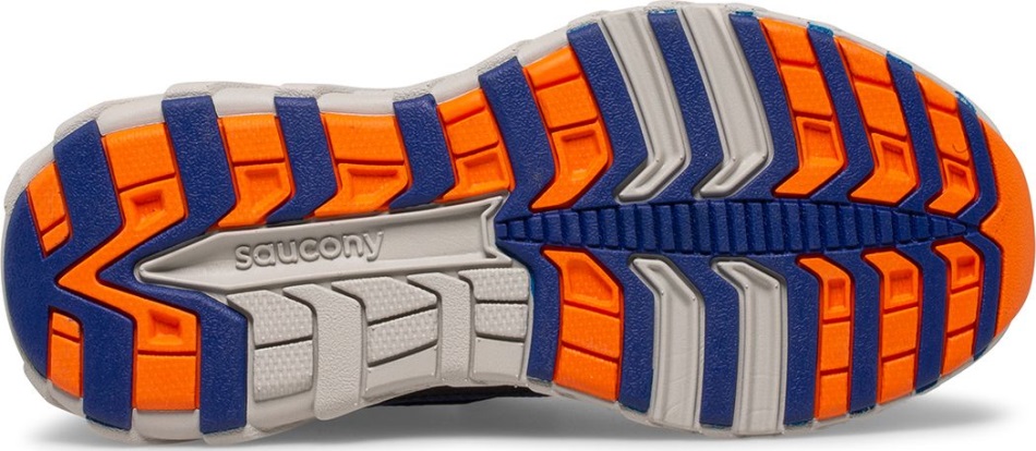 Pantofi Sport Pentru Copii Mari 2.0 A/c Bleumarin-gri-portocaliu Saucony