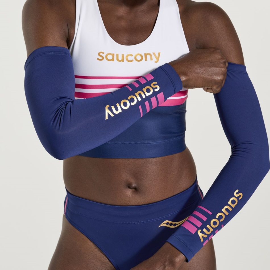 Elite Crop Top Sodalite Saucony