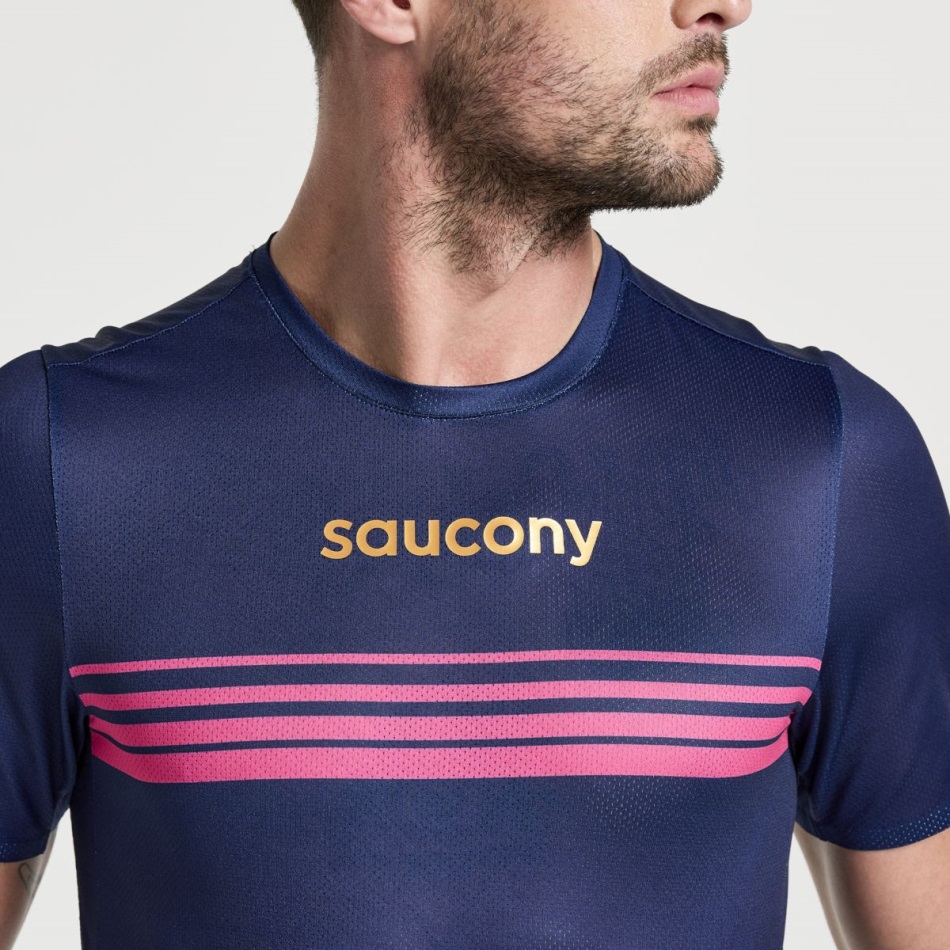 Saucony Cu Mânecă Scurtă De Elită