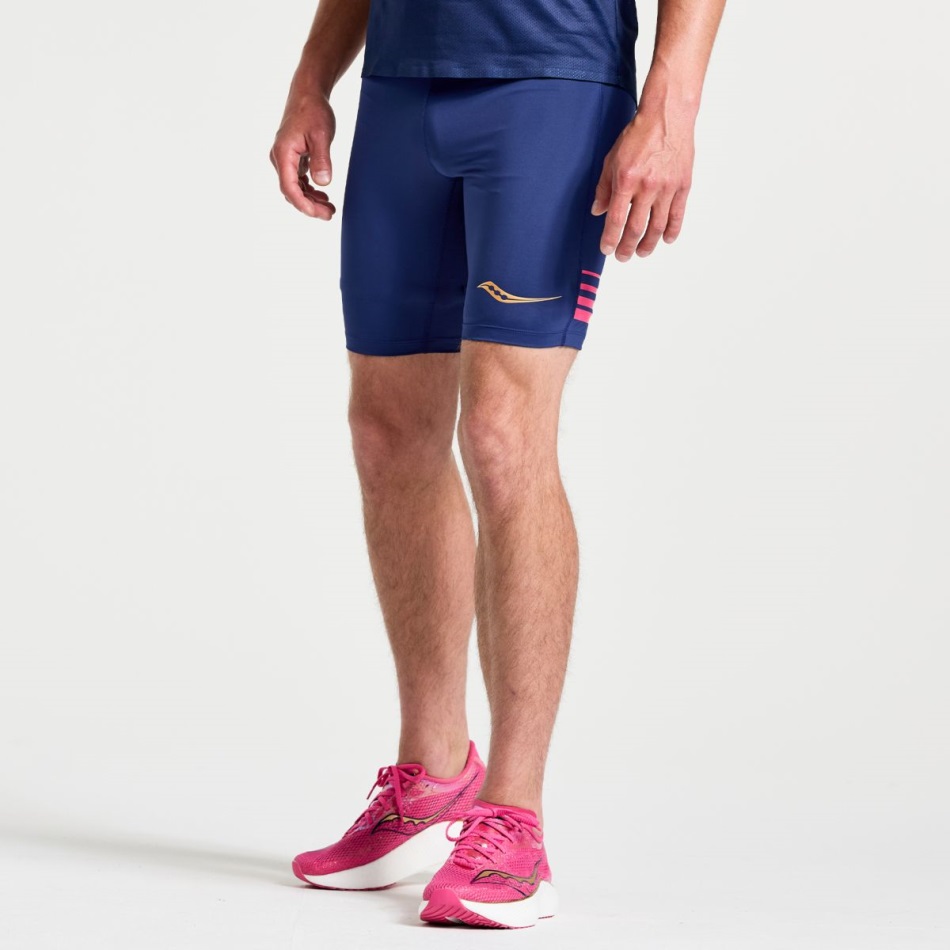 Elite Tight Short Sodalite Saucony