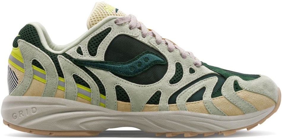 Grid Azura 2000 Verde Deschis-verde Inchis Saucony