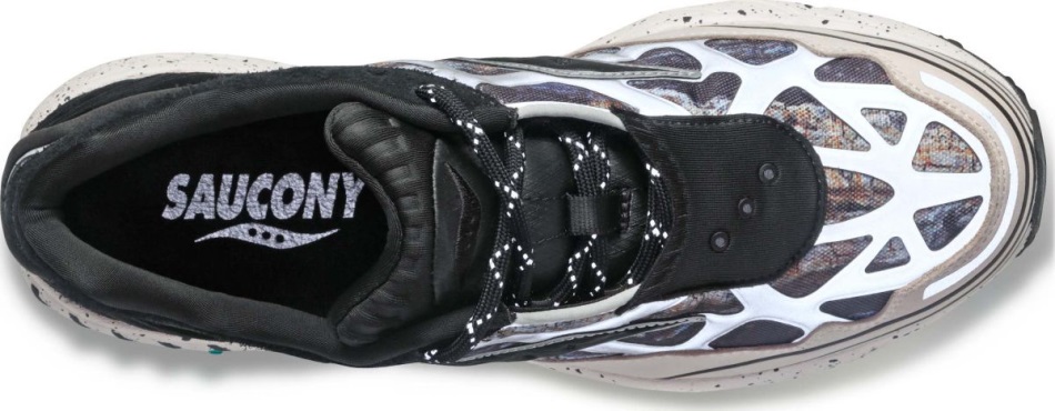 Grid Web Reflect Camo Gri-negru Saucony