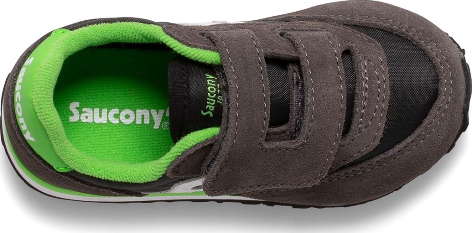 Adidași Cu Buclă Cu Cârlig Pentru Bebeluș Pentru Copil Mic Saucony Gri-negru-verde