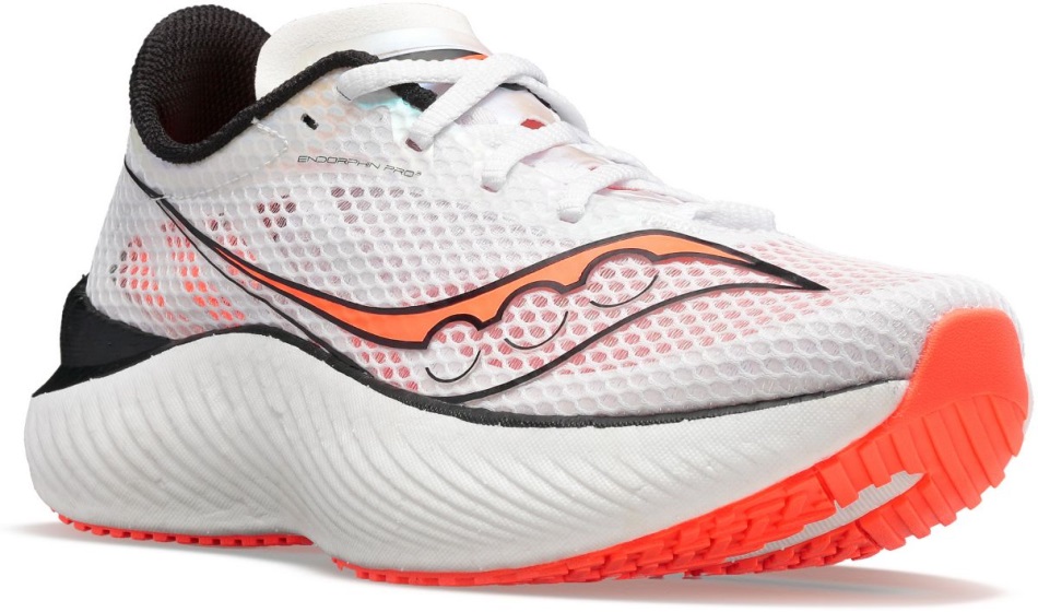 Saucony Endorphin Pro 3 Alb-negru-vizired Pentru Bărbați