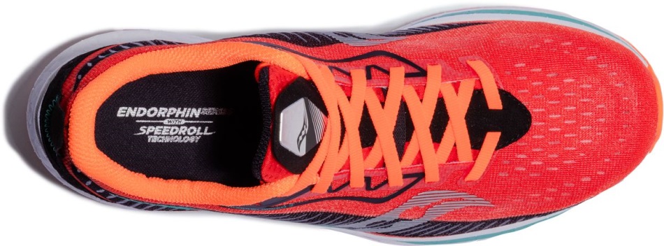 Saucony Pentru Bărbați Endorphin Speed 2 Stacojiu-negru