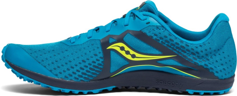 Saucony Kilkenny Xc8 Spike Pentru Bărbați, Albastru-citron