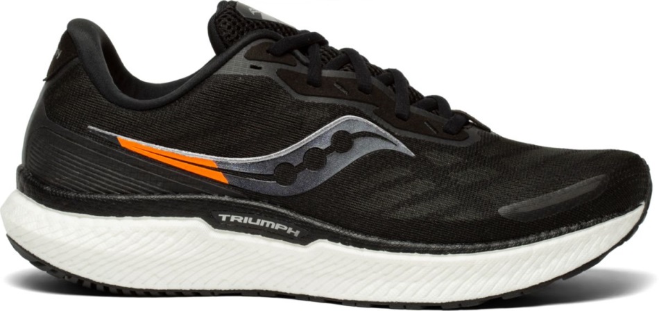 Barbati Triumph 19 Saucony Alb-negru