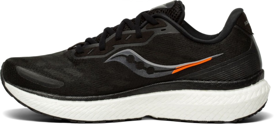 Barbati Triumph 19 Saucony Alb-negru