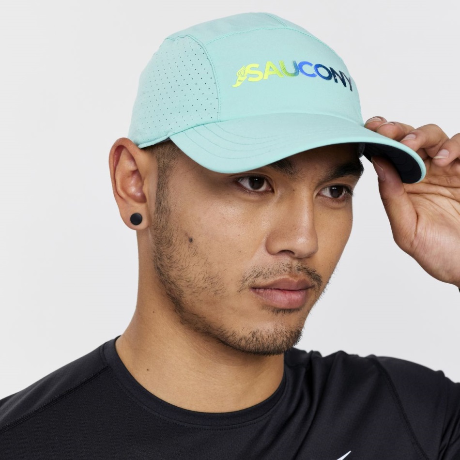 Outpace Hat Cool Mint Saucony