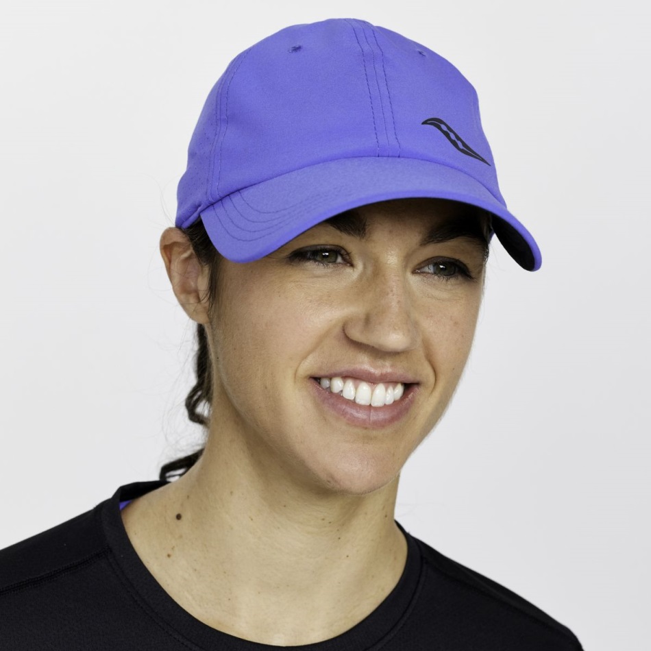 Outpace Petite Hat Blue Raz Saucony