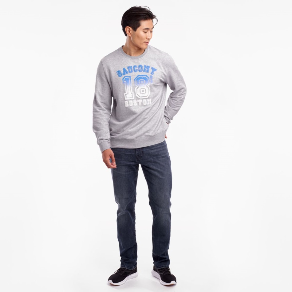 Odihnit Crewneck Gri Deschis Heather Saucony