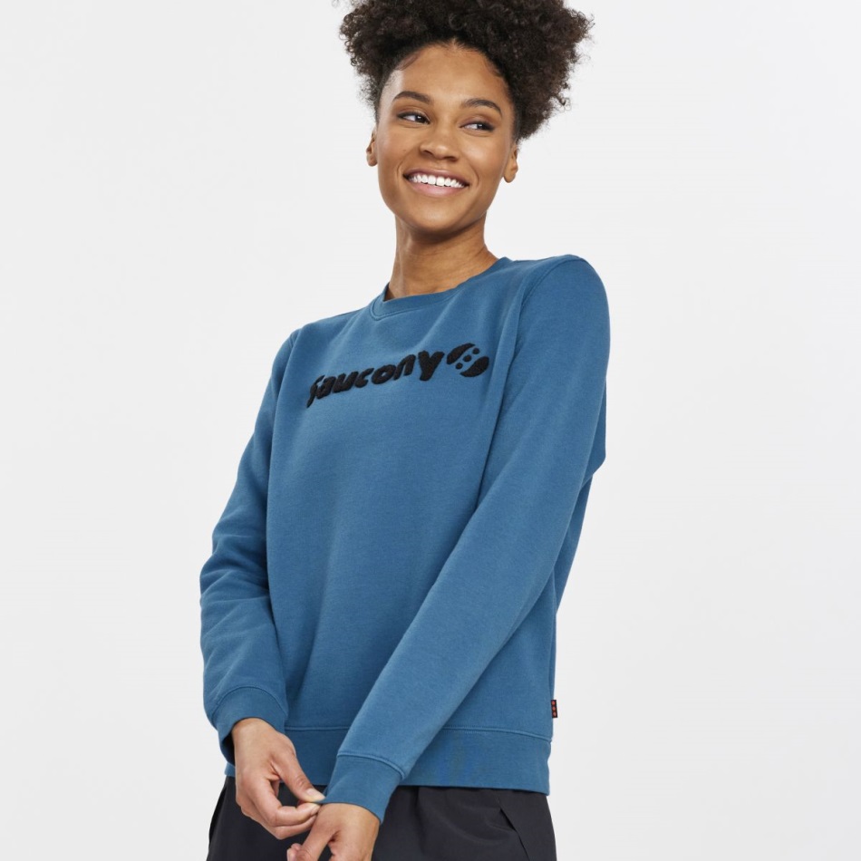 Odihnit Crewneck Saucony Nuambră