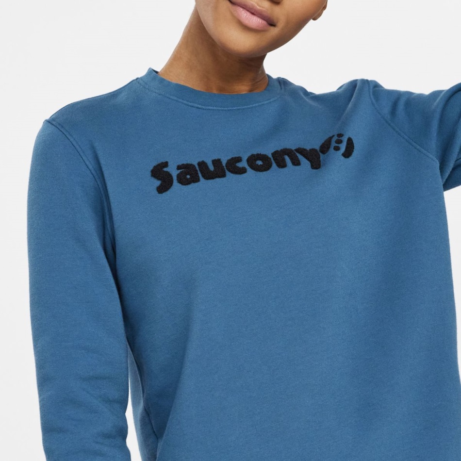 Odihnit Crewneck Saucony Nuambră