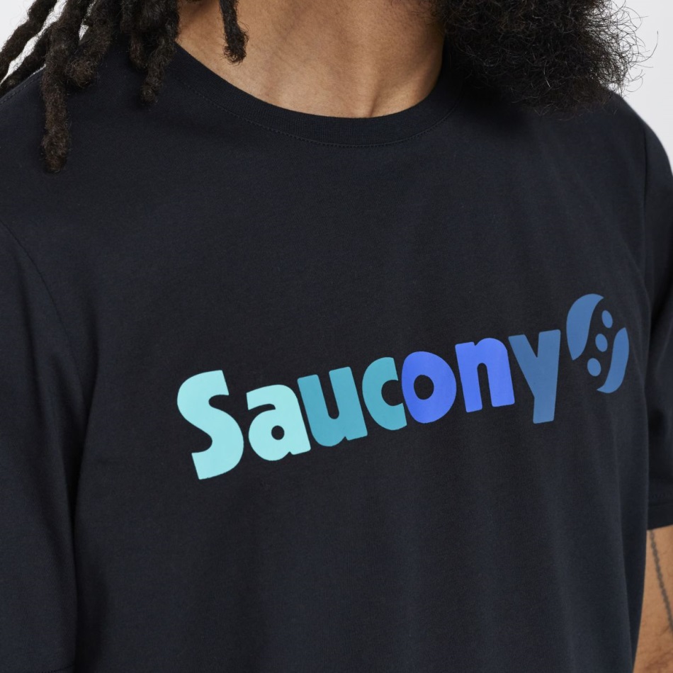 Tricou Odihnit Saucony Negru