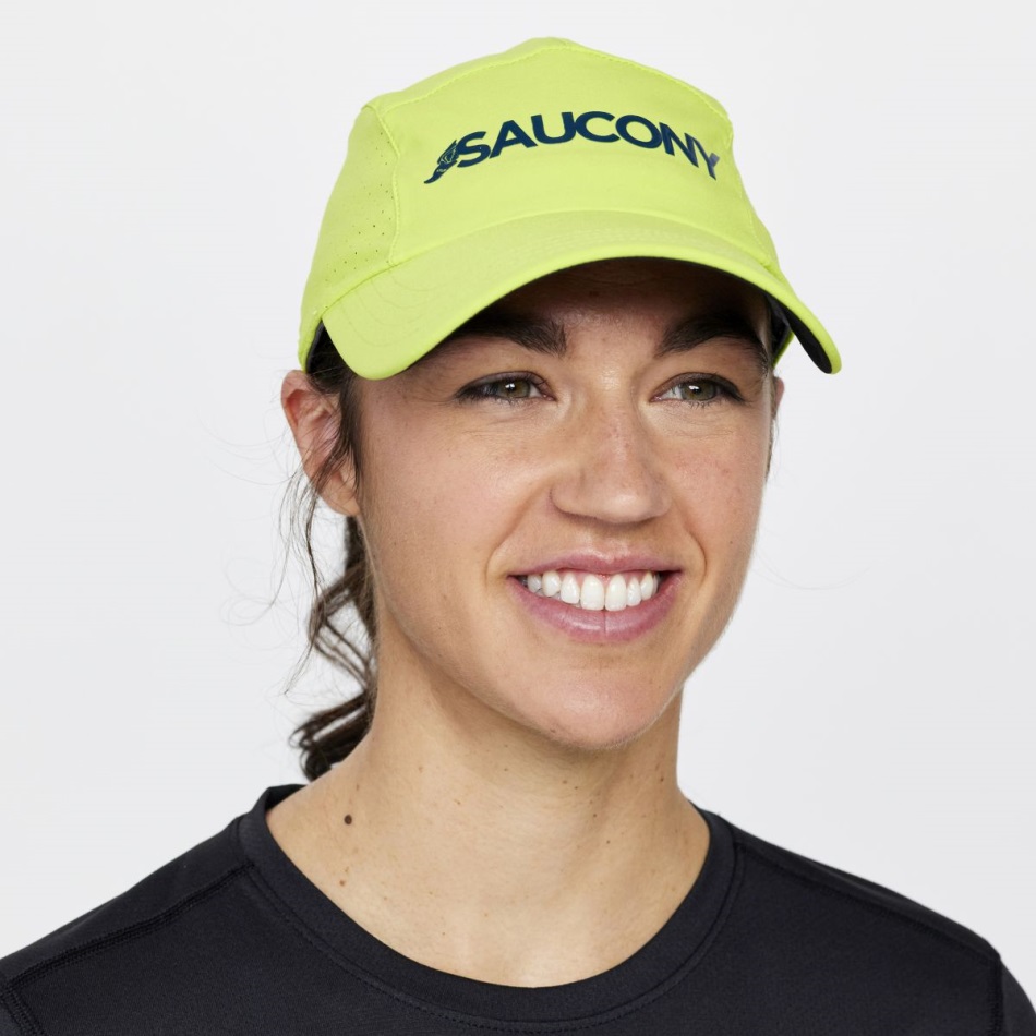 Saucony Acid Lime Outpace Hat