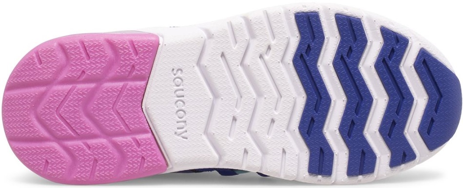 Adidasi Saucony Big Kid Glow 2.0 Bleumarin-roz Multi