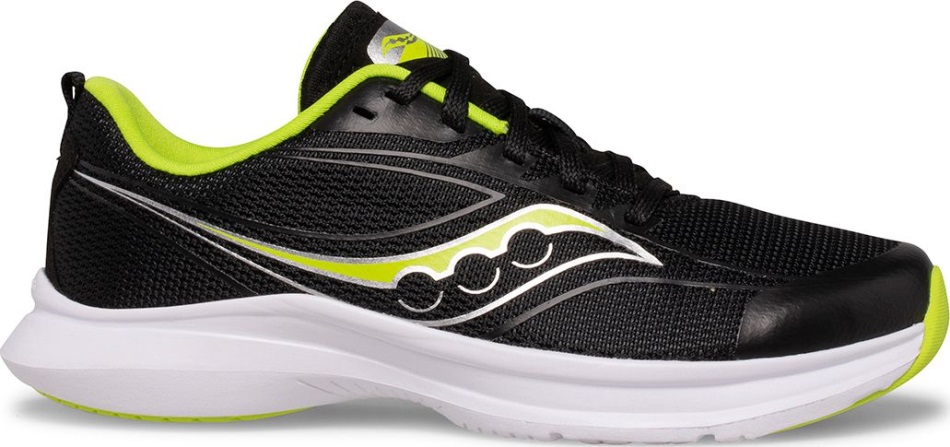 Adidași Saucony Kinvara 13 Pentru Copii Mari, Negru-lime