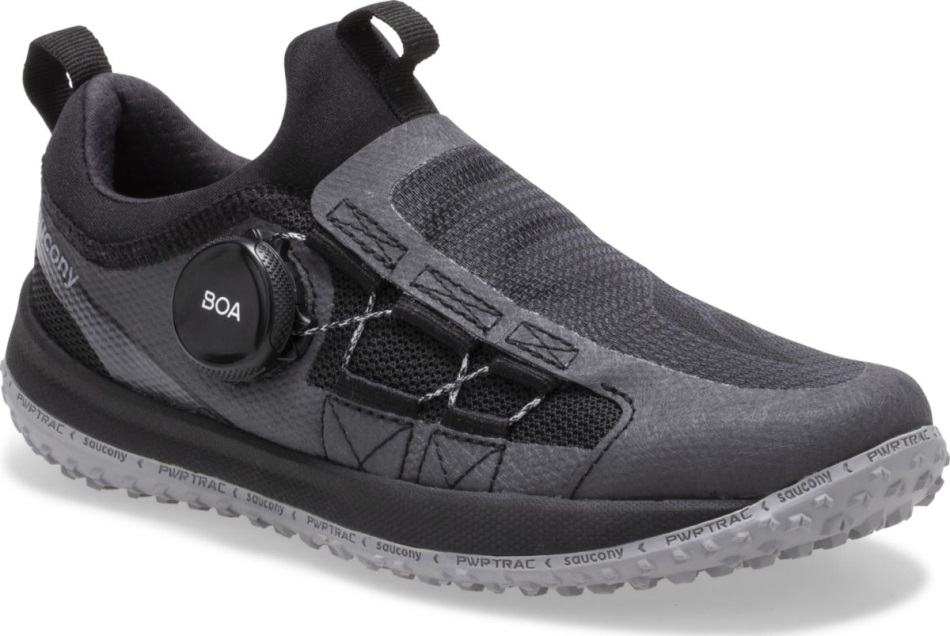 Adidași Saucony Negru-cărbune Pentru Copii Mari Switchback 2.0