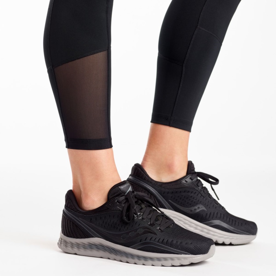 Saucony Black Fortify 7/8 Tight