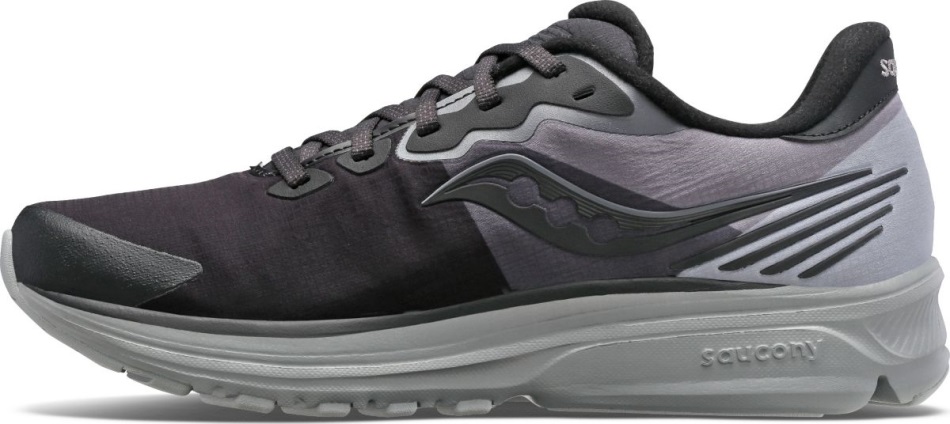 Saucony Black-gravel Women Ride 14 Runshield