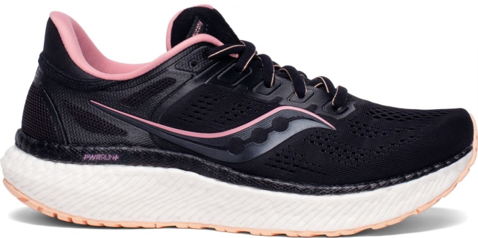 Saucony Black-Rosewater Women's Hurricane 23 Lățime