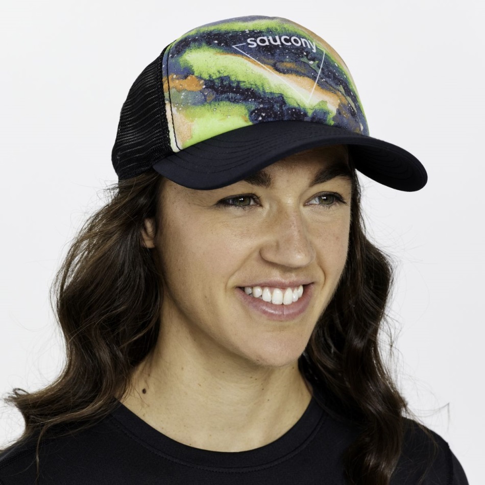 Pălărie Saucony Neagră Saucony Foamie Trucker