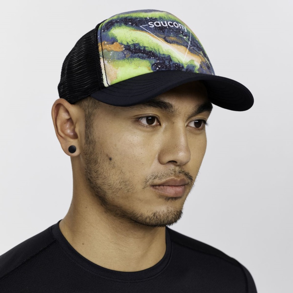 Pălărie Saucony Neagră Saucony Foamie Trucker