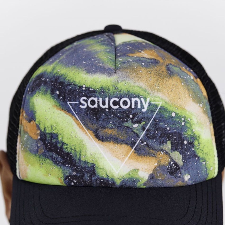 Pălărie Saucony Neagră Saucony Foamie Trucker