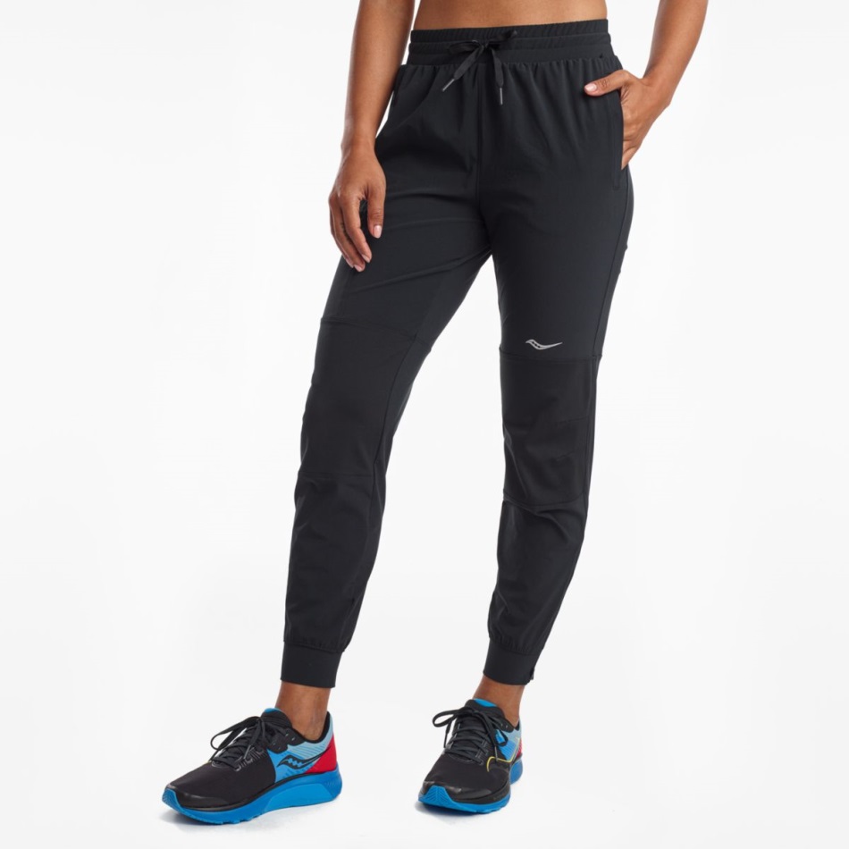 Pantaloni De Jogger Summit Saucony Negri Pentru Femei