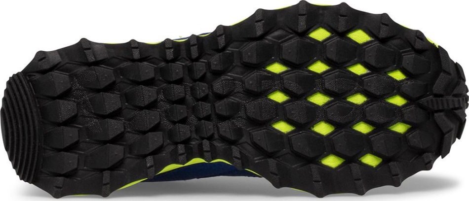 Adidași Saucony Albastru-negru-verde Pentru Copii Mari Cohesion Tr14 Din Dantelă