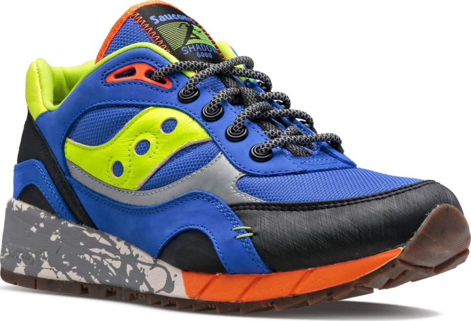 Saucony Blue-lime Shadow 6000 Trail