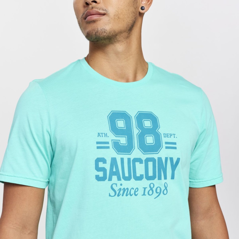 Tricou Saucony Cool Mint Odihnit