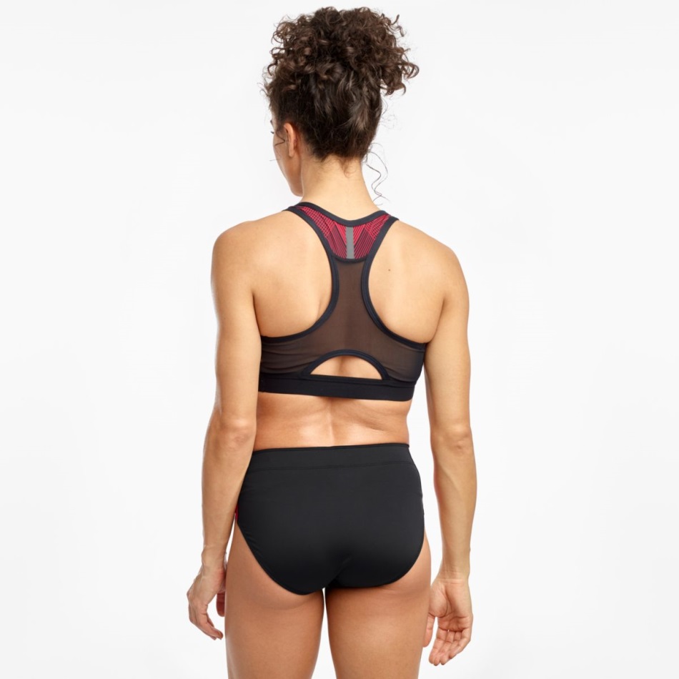 Saucony Elite Sutien Top Negru-rosu Saucony