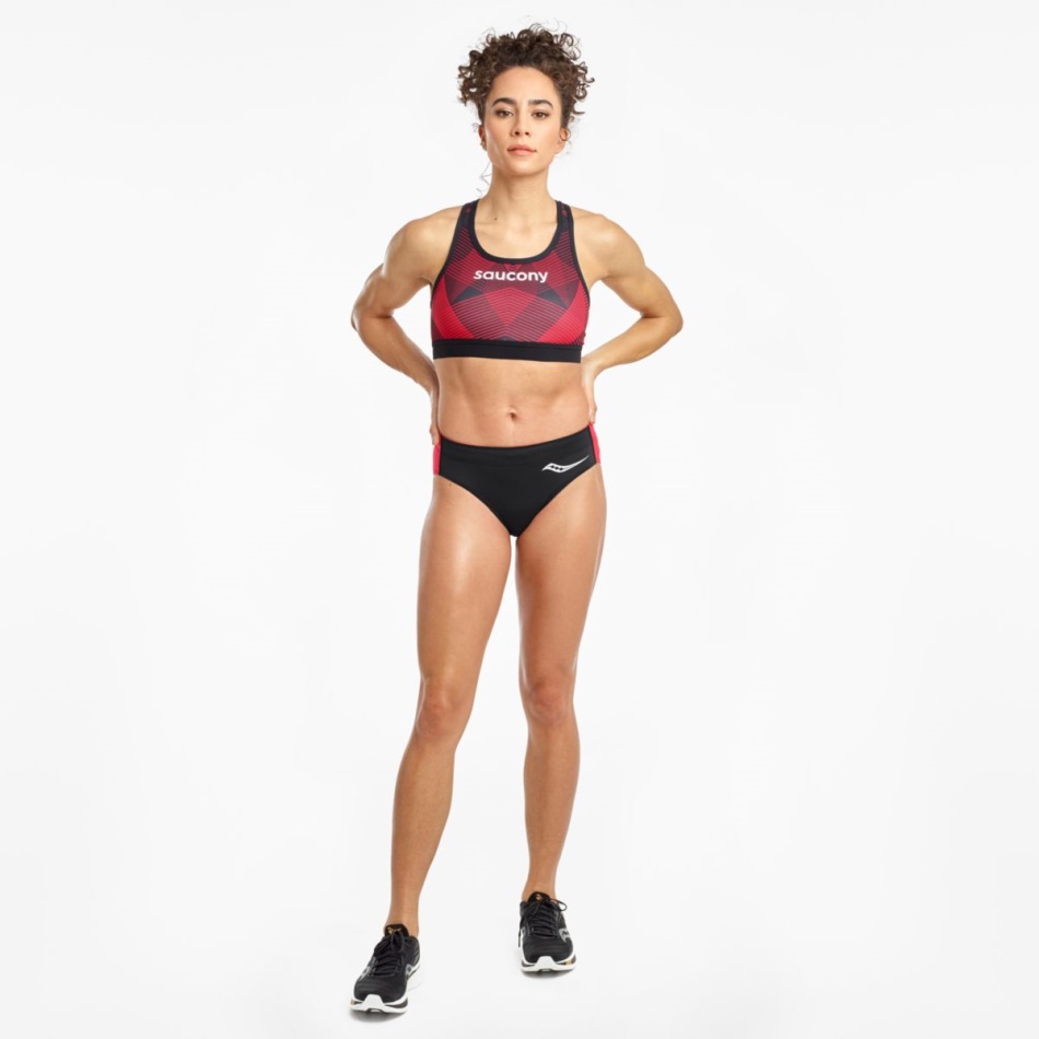 Saucony Elite Sutien Top Negru-rosu Saucony