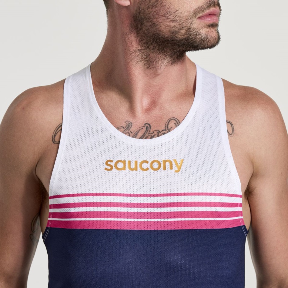 Saucony Elite Singlet Sodalite