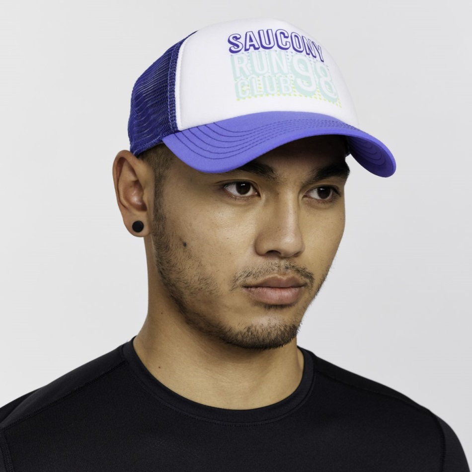 Pălărie Saucony Foamie Trucker Blue Raz Saucony