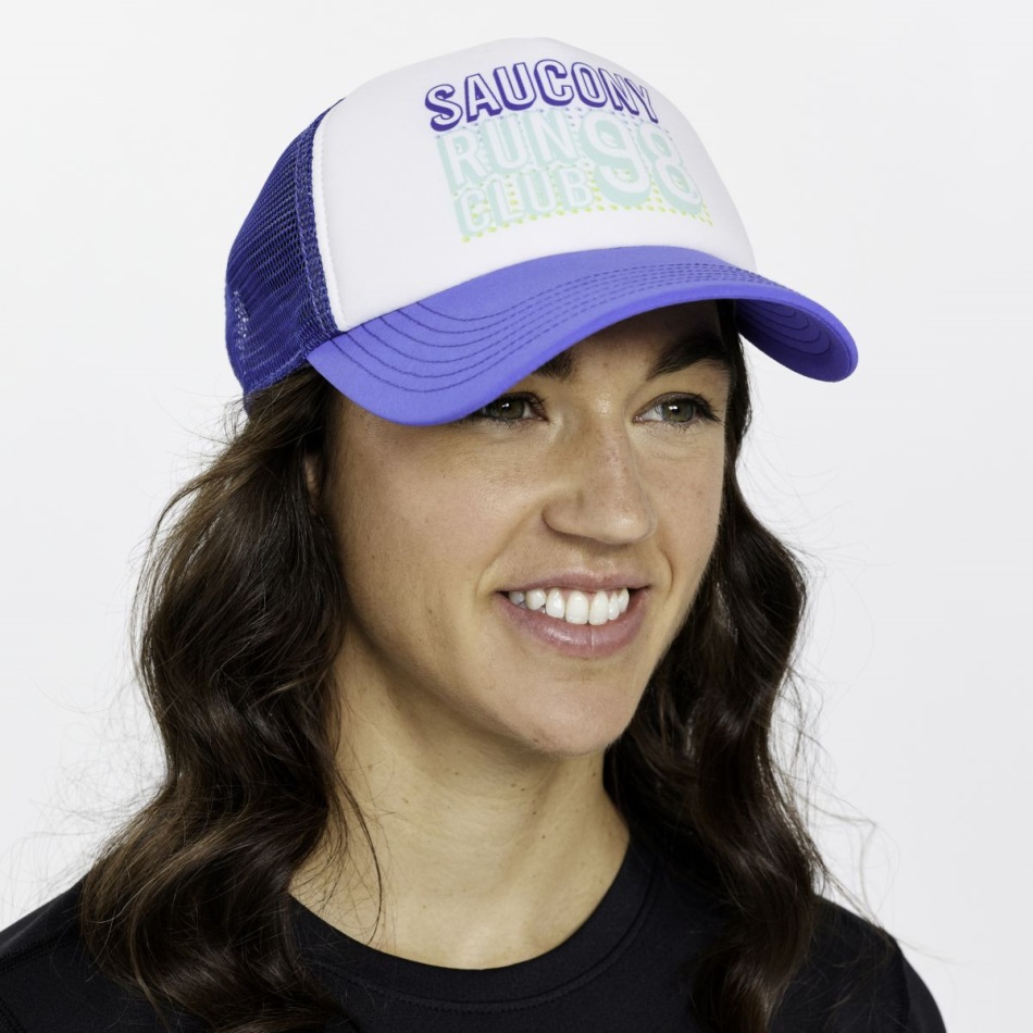 Pălărie Saucony Foamie Trucker Blue Raz Saucony