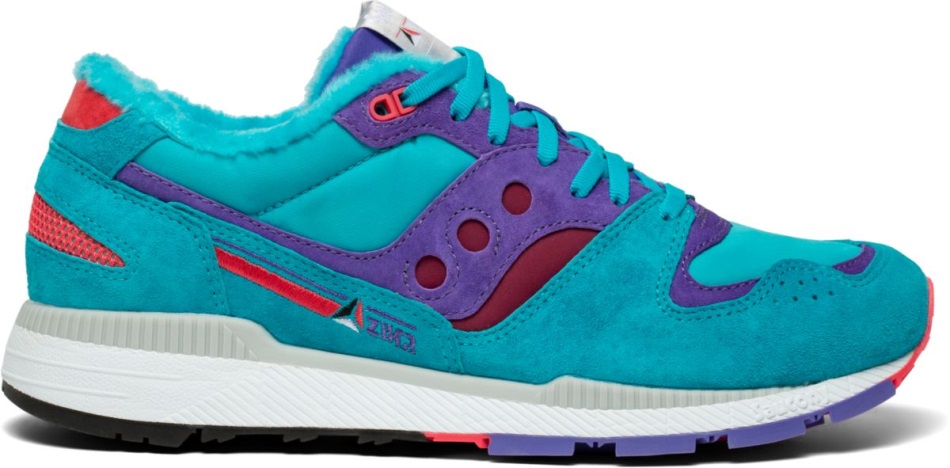 Jachetă De Schi Saucony Albastru Deschis-violet Azura