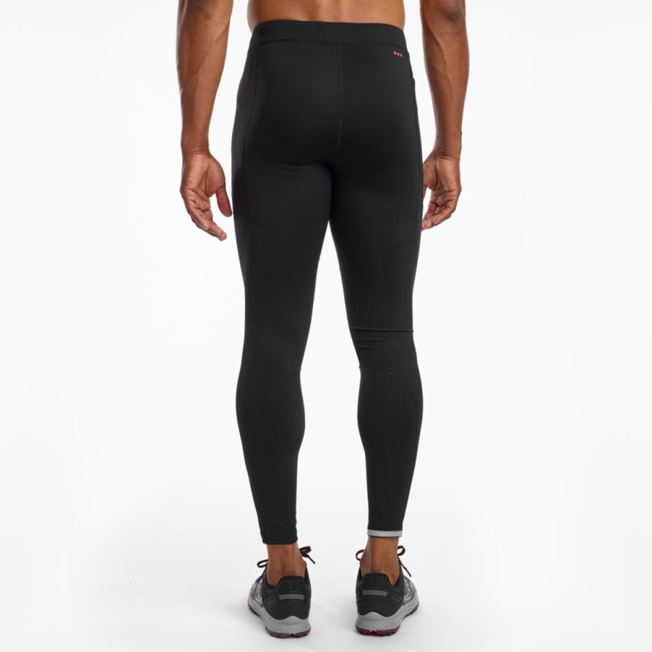 Pantalon Saucony Bell Pentru Bărbați, Negru