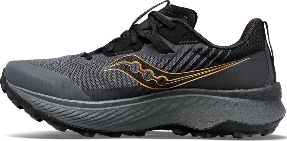 Saucony Men's Endorphin Edge Black-goldstruck