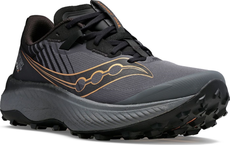 Saucony Men's Endorphin Edge Black-goldstruck