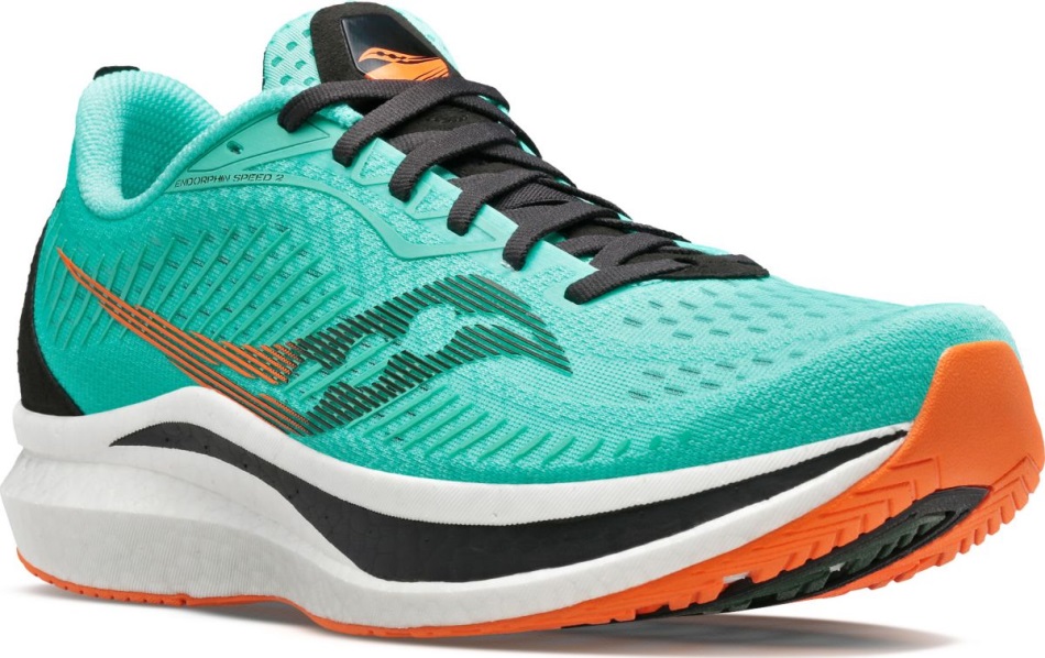 Saucony Men's Endorphin Speed 2 Cool Mint-zest