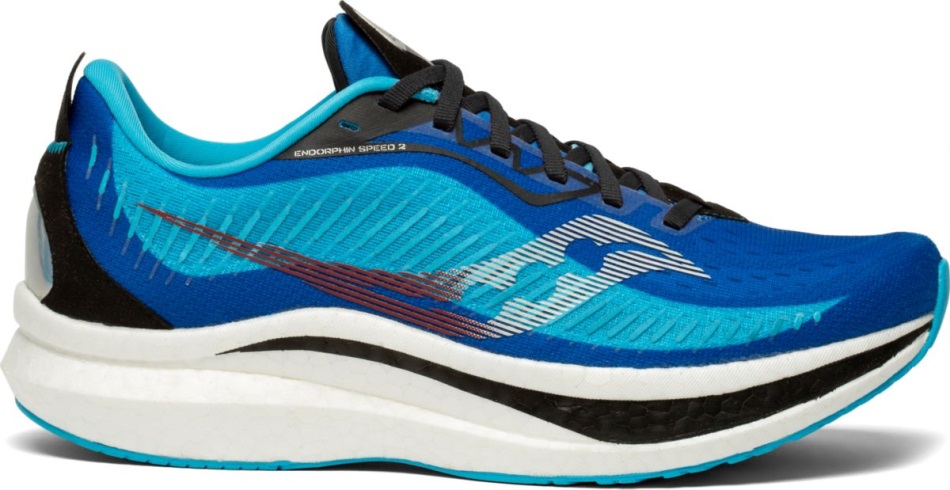 Saucony Men's Endorphin Speed 2 Royal-black