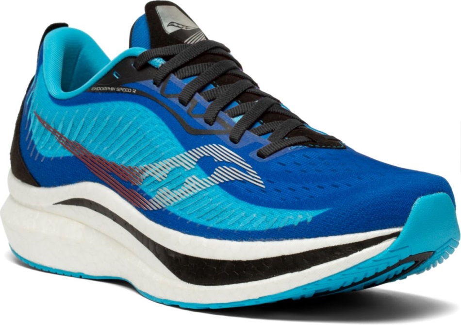 Saucony Men's Endorphin Speed 2 Royal-black