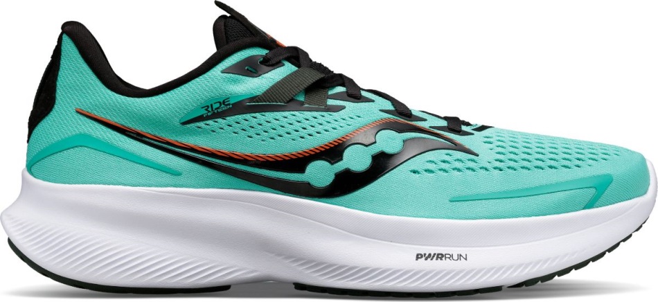 Saucony Men's Ride 15 Cool Mint-zest