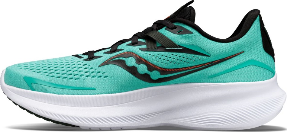 Saucony Men's Ride 15 Cool Mint-zest