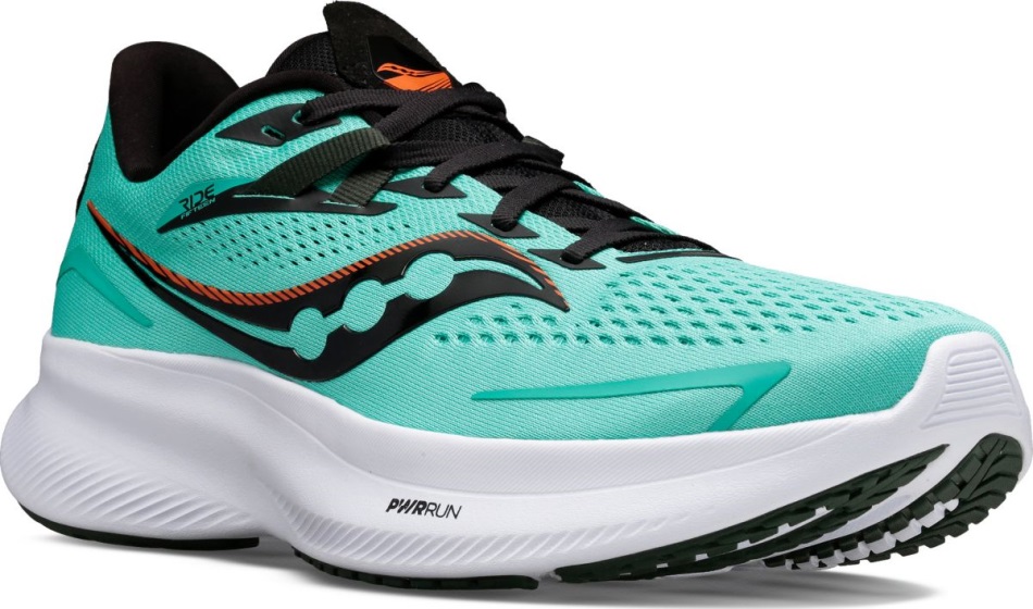 Saucony Men's Ride 15 Cool Mint-zest